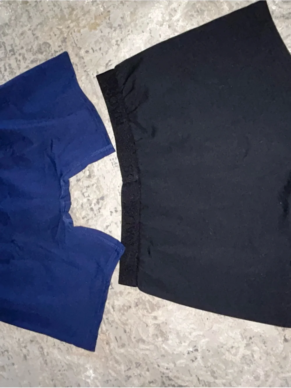 NWOT NADS 2 pair Black and Blue 100% Certified Organic Boxer Briefs XL